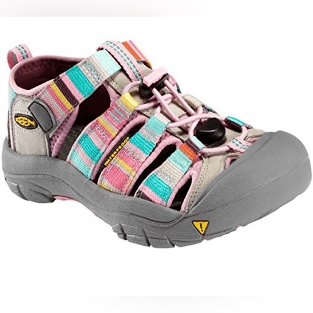 Keen Kids' Striped Pink and Blue Newport H2 Sandals